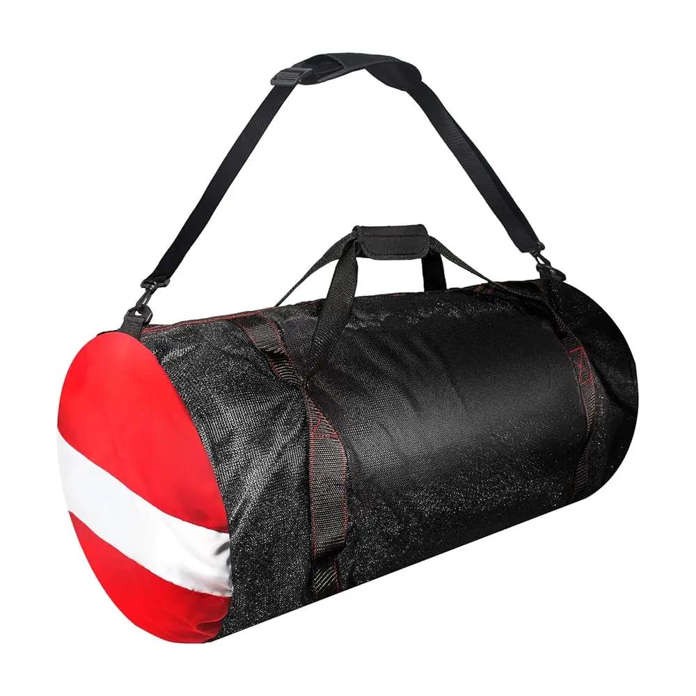 

30\ Mesh Dive Gear Bag – Quick-Dry Scuba & Snorkeling Duffel for Fins, Mask, Wetsuit – Durable Large Mesh Dive Bag with Shoul