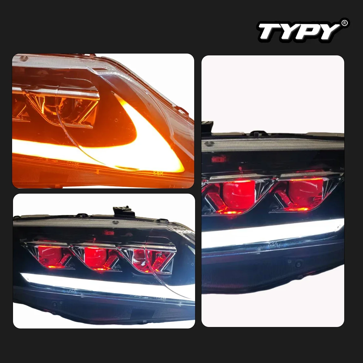 

TYPY New LED Head Lamp Upgrade Modified For Honda Civic 8th Headlight 2006-2011 Dynamic Signal Head Lamp Auto Accessories