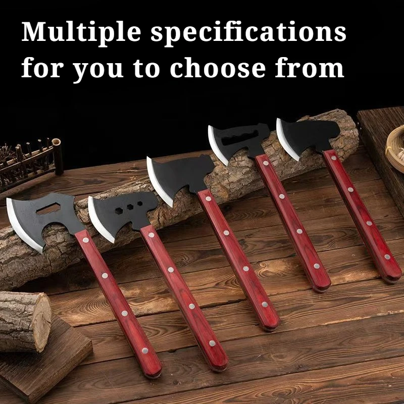 

New High Quality Multi-functional Wood-splitting Axe Outdoor Camping Fire-fighting Logging Axe and Portable Survival Equipment