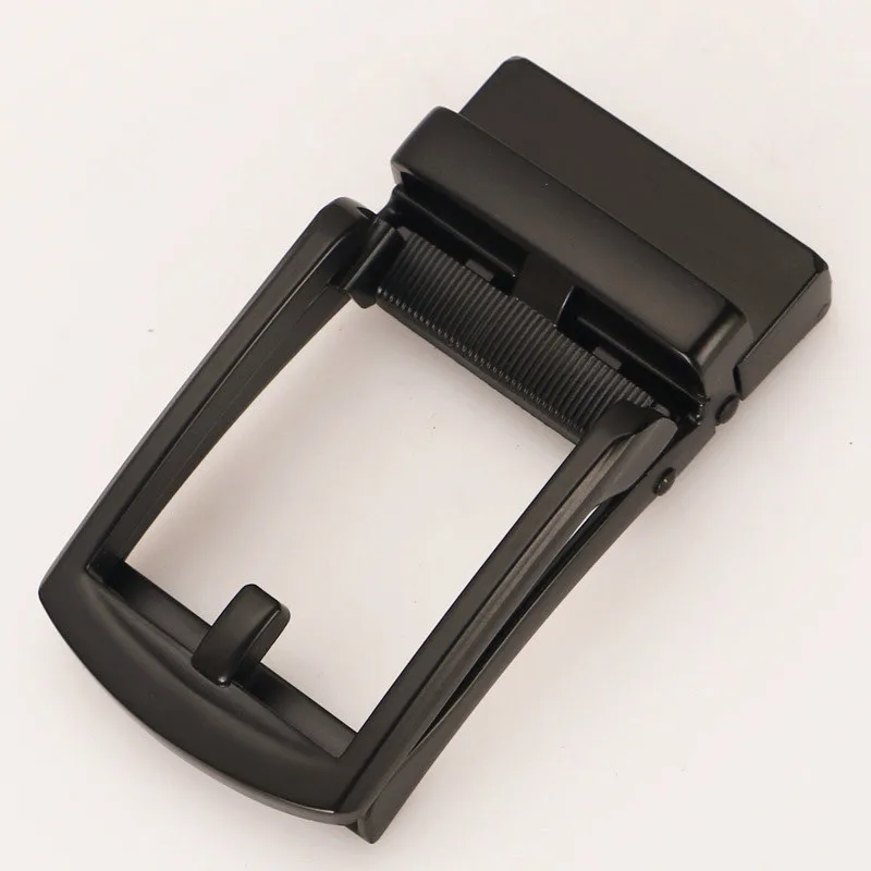 Neuer Herren-Ledergürtel mit Automatikschnalle, 3,5 cm, Authentischer Gürtel für Männer, Trendgürtel, Ceinture, Modischer Designer-Jeansgürtel – Detail 7