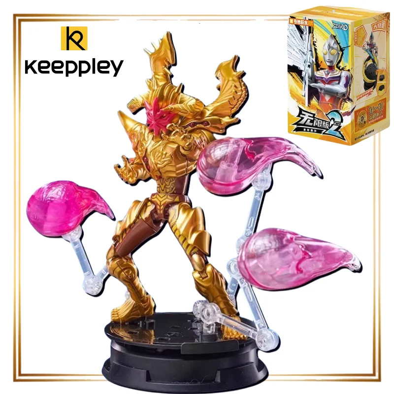 

Keeppley Ultraman строительные блоки куклы неограниченное издание Zero The Second Bullet подвижная модель игрушки сборка головоломки подарки для мальчиков