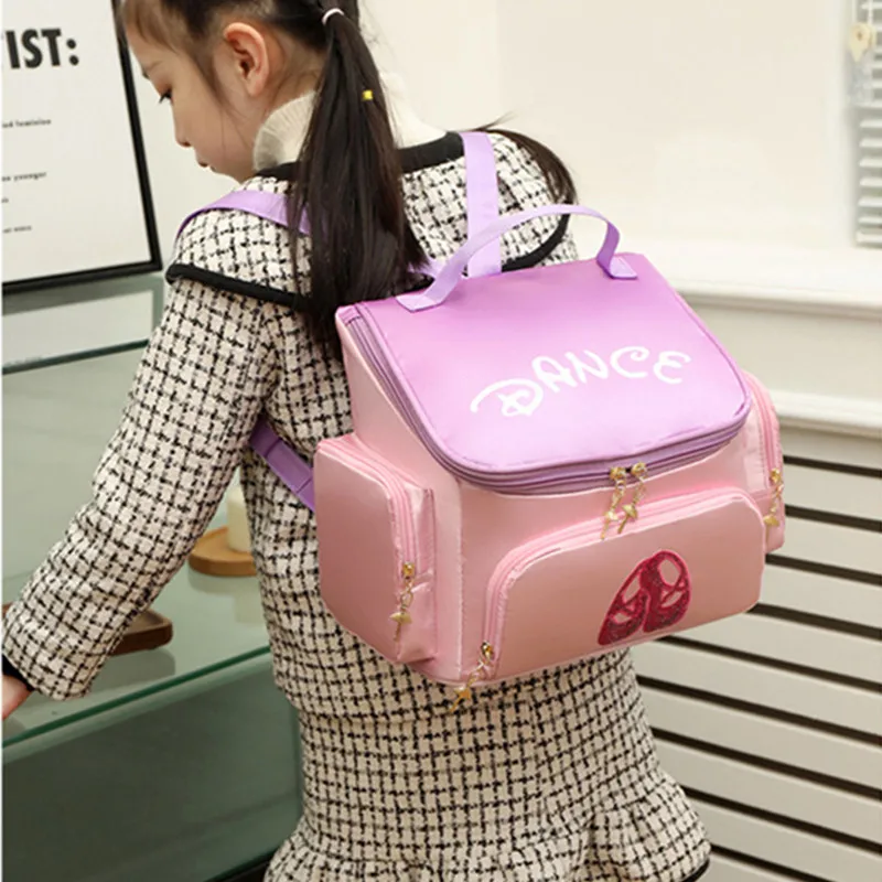 Backpacks Gym Packing Large Capacity Dance Training Children Girl School Shoulder Bolsas For Kids Weekend Travel Sports Bags