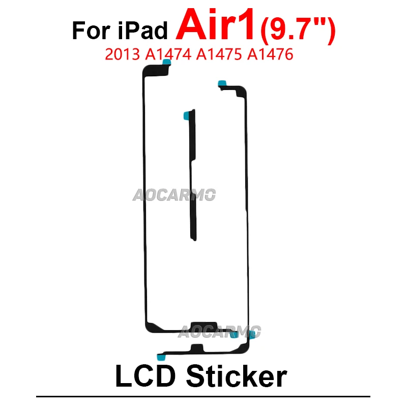 For iPad Air3 Air 5 / 4 / 2 Air1 9.7inch A1746 2020 A2316 A2325 A2072 Front Adhesive LCD Display Sticker Tape Glue Replacement view 2