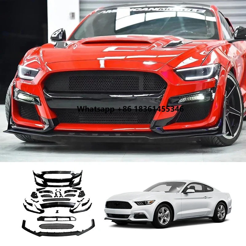 

For Mustang GT500 2015-2017 Auto Part Car Modified Full Body Kit Set