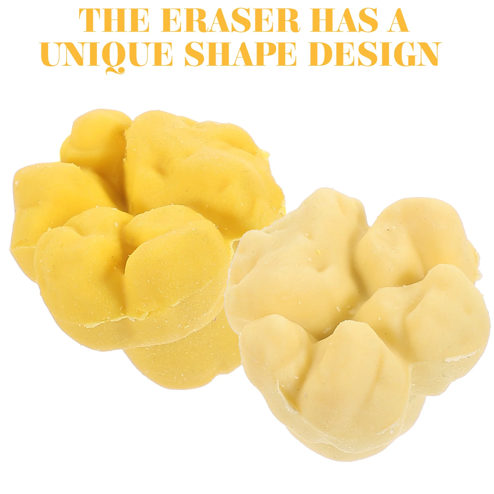 

20Pcs Creative Erasers Popcorn Shape School Prizes Classroom Rewards Party Gifts Cartoon Supplies School Prizes Erasers