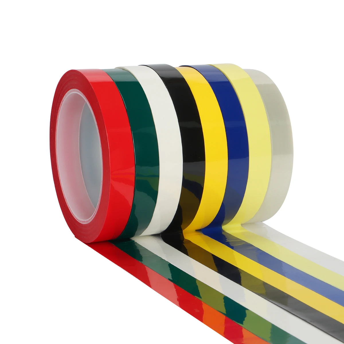 Graphic Chart Multicolor Mylar Mara Tape High Temperature Insulated Transformer Motor Capacitor Coil Wrap Adhesive Tape