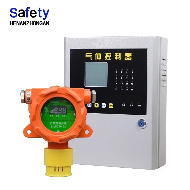 Pannello di controllo allarme antincendio indirizzabile/controller rilevatore di gas con ventola attiva