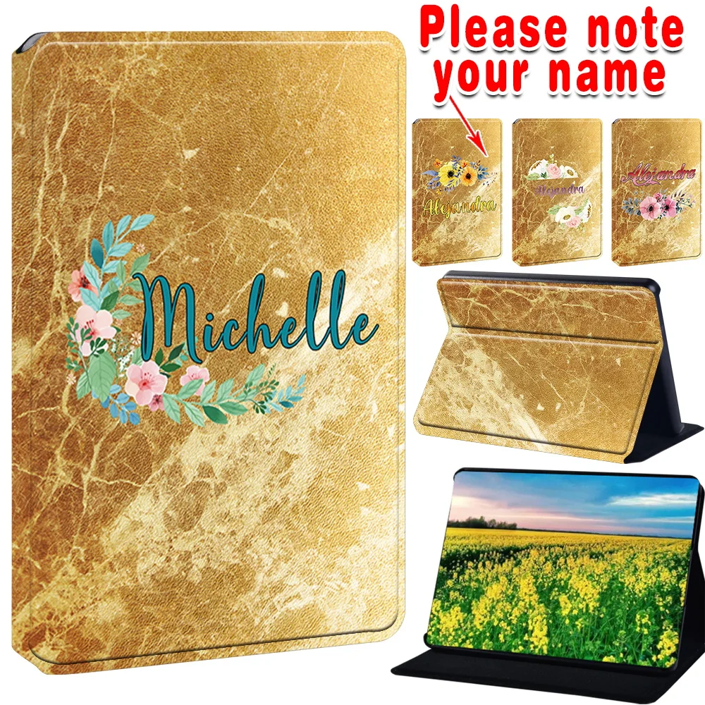 

Customized Name Stand PU Lether Case For Amazon Kindle Paperwhite 1/2/3/4/5 /Kindle 8th Gen/Kindle 10th Gen/Kindle 11th Gen