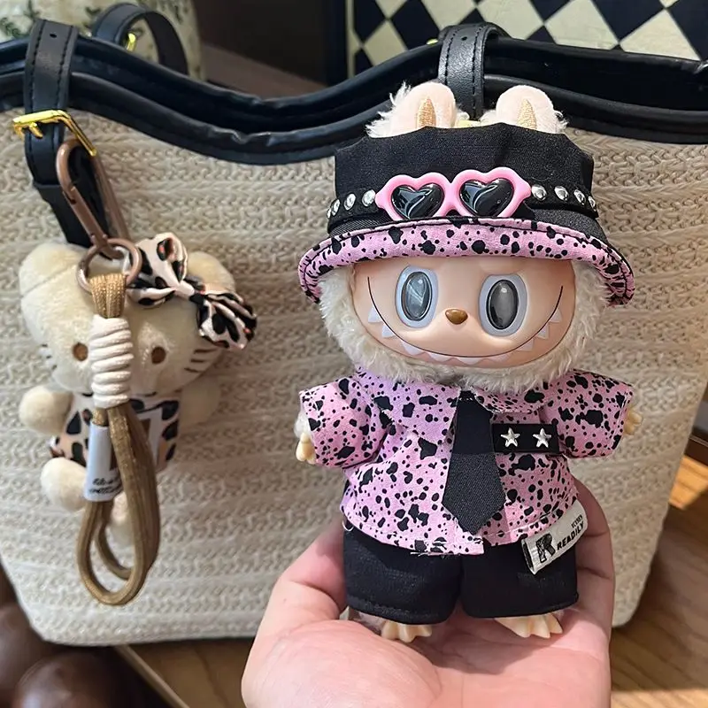 

New Clothes Only] Applies To 17cm Darning Clothes Baby Clothes 123rd Generation Leather Suit Change. Doll Clothes Clothes