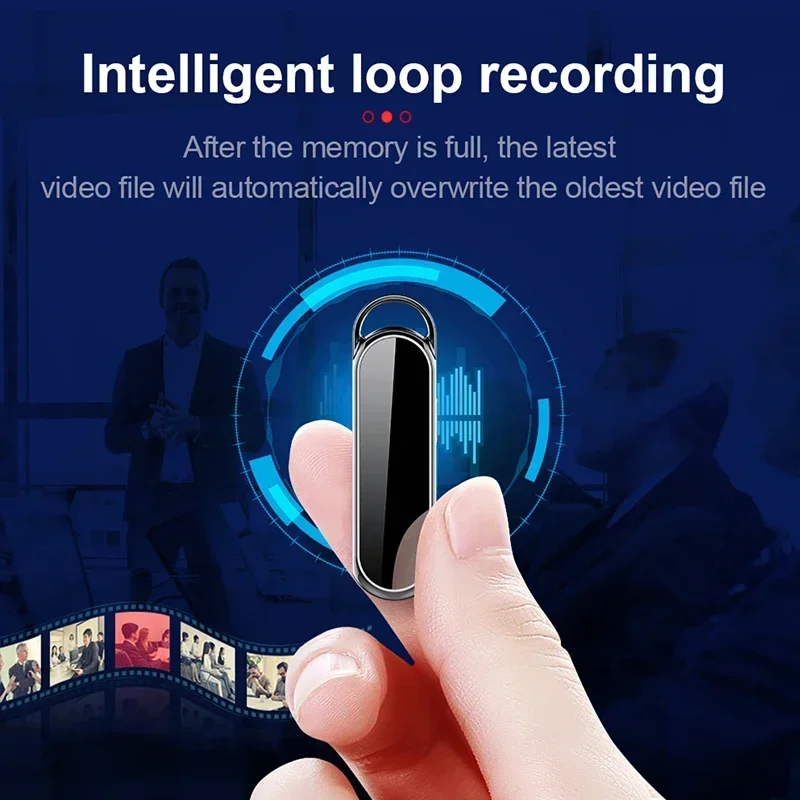 Voice Recorder Mini Digtal Recorder One-Click Recording Photo Camera Intelligent Noise Reduction Automatic Coverage Recorder Pen