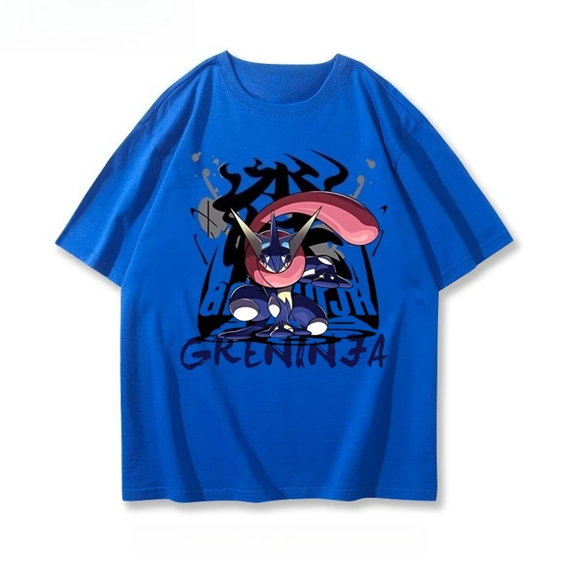 Koga Shinoba Japońska Gra Gadżety Męska Koszulka Letnia z Krótkim Rękawem Bawełniana Luźna Koszulka Sportowa Rekreacyjna z Krótkim Rękawem Półrękawek