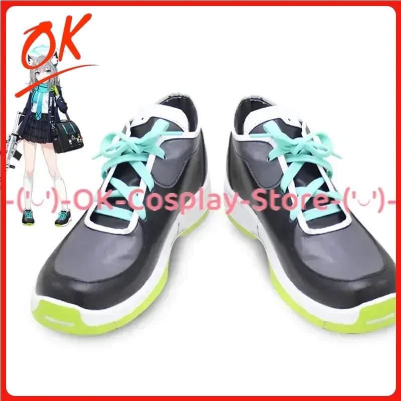 

[Индивидуальный] Синий Архив Sunaokami Shiroko Обувь для косплея Игра Костюм для ролевых игр Опора Хэллоуин Карнавальная вечеринка Сапоги из искусственной кожи