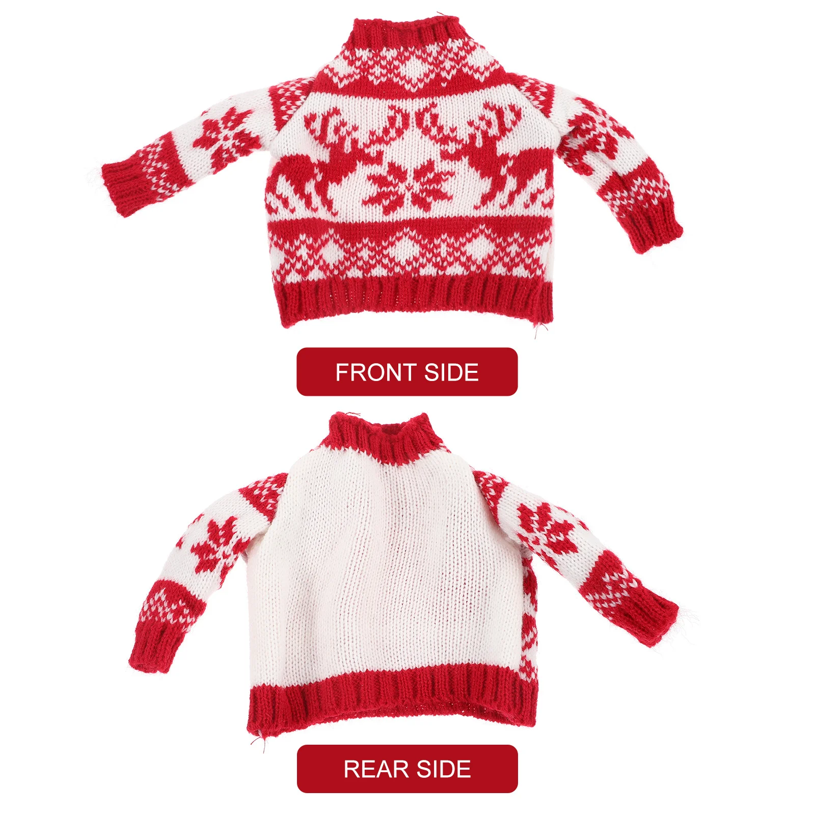 

Вязаный чехол для бутылки вина, Рождественский свитер, шапка, дизайн снеговика, праздничное украшение, украшения для бутылки вина, вечерние