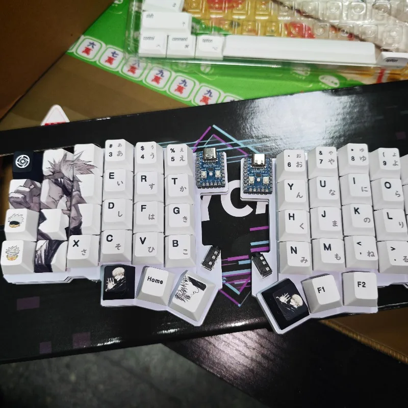 silakka54-wired-split-ergonomic-mechanical-keyboard-hot-swappable-vial-qmk-column-stagger-split-keyboard-for-programmer-office