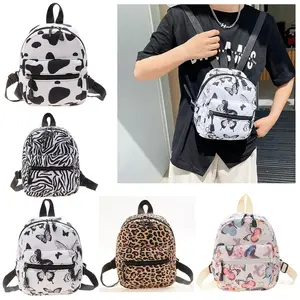Lustiger Kuhspot -Rucksack für Frauen, Mini Casual Mode -Rucksack, Reisetasche, Frauentasche, Frauenbeutel 10 Hauptverkaufskuh -Rucksack - №9