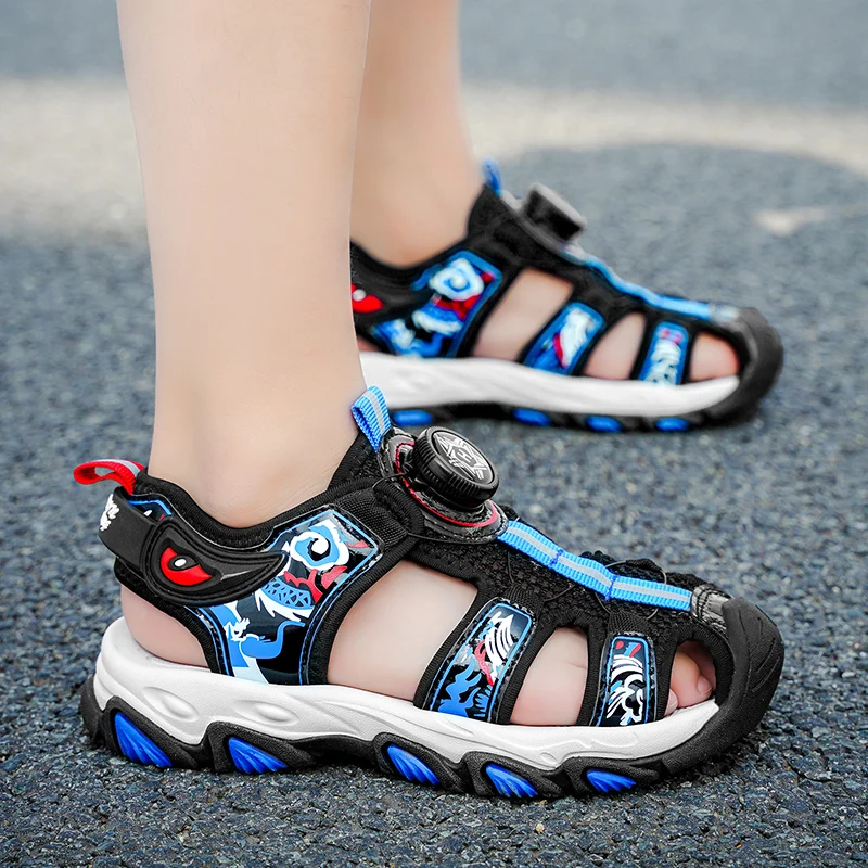 Sandali da spiaggia per bambini estivi Sneakers di moda di marca per ragazze taglia 28-38 calzature per bambini sandali antiscivolo per bambini