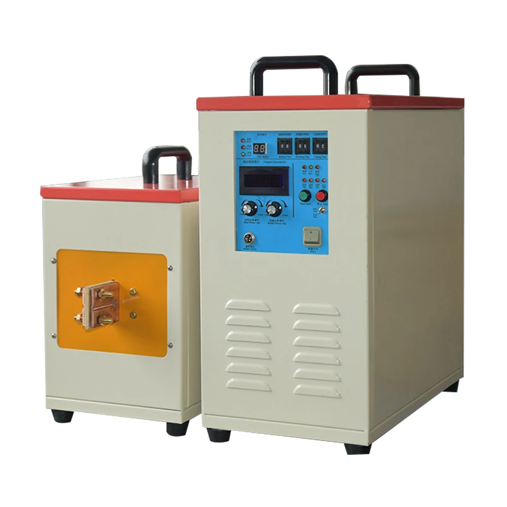 80KW High frequency induction heater Quenching and annealing equipment 380v welding machine Metal melting furnace