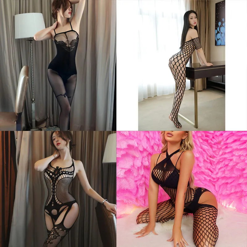 

Sexy Temptation Tights Suspenders Stockings Sexy Stockings Women Floral Lace Erotic Lace Bowknot Thigh High Pantyhose Lingerie