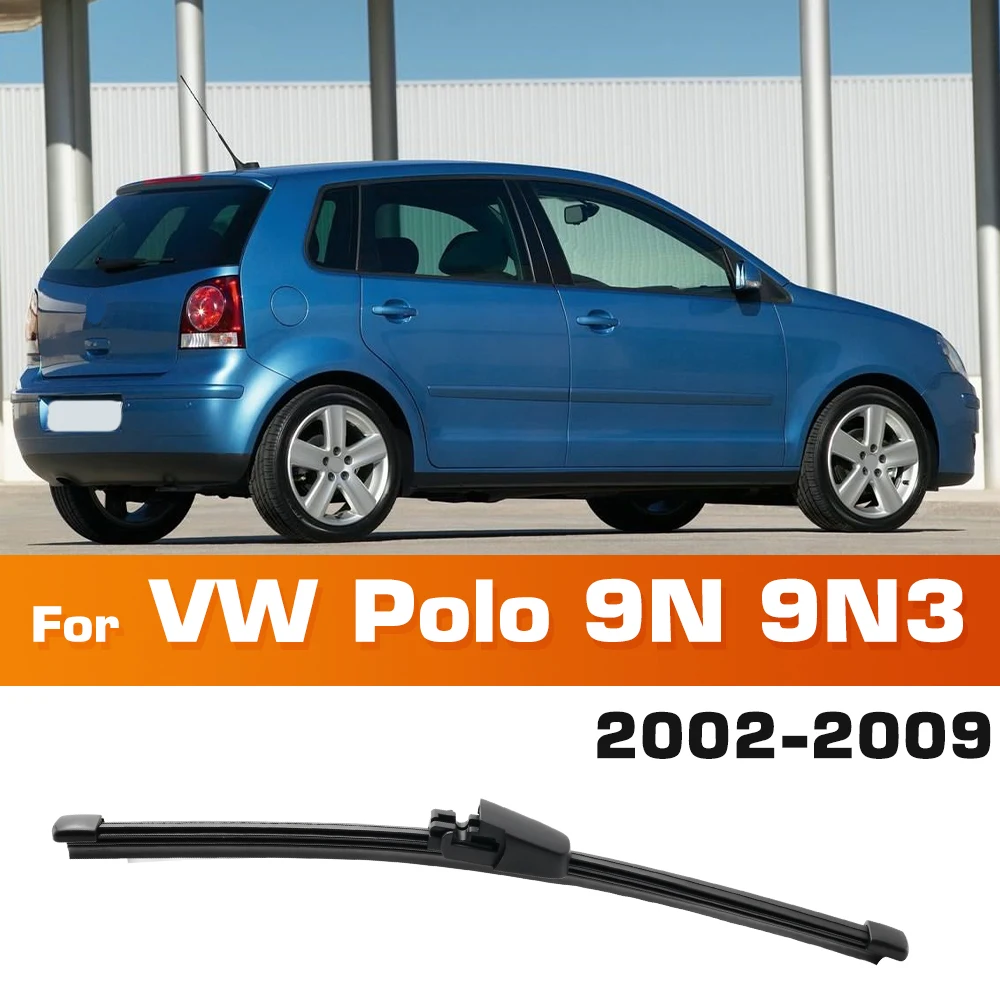 Wischer 13 "Heck wischer blatt für VW Polo 9n 9n 3 2002-2009 Windschutz scheibe Heckklappen fenster (nicht für Metall wischer)