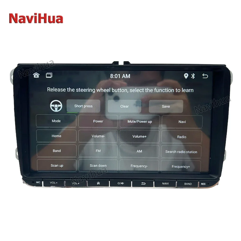 Android Car Radio For VW Volkswagen Skoda Octavia Golf 5 6 Touran Passat B6 Polo Jetta MK5 MK6 CPS Autoradio Multimedia Player