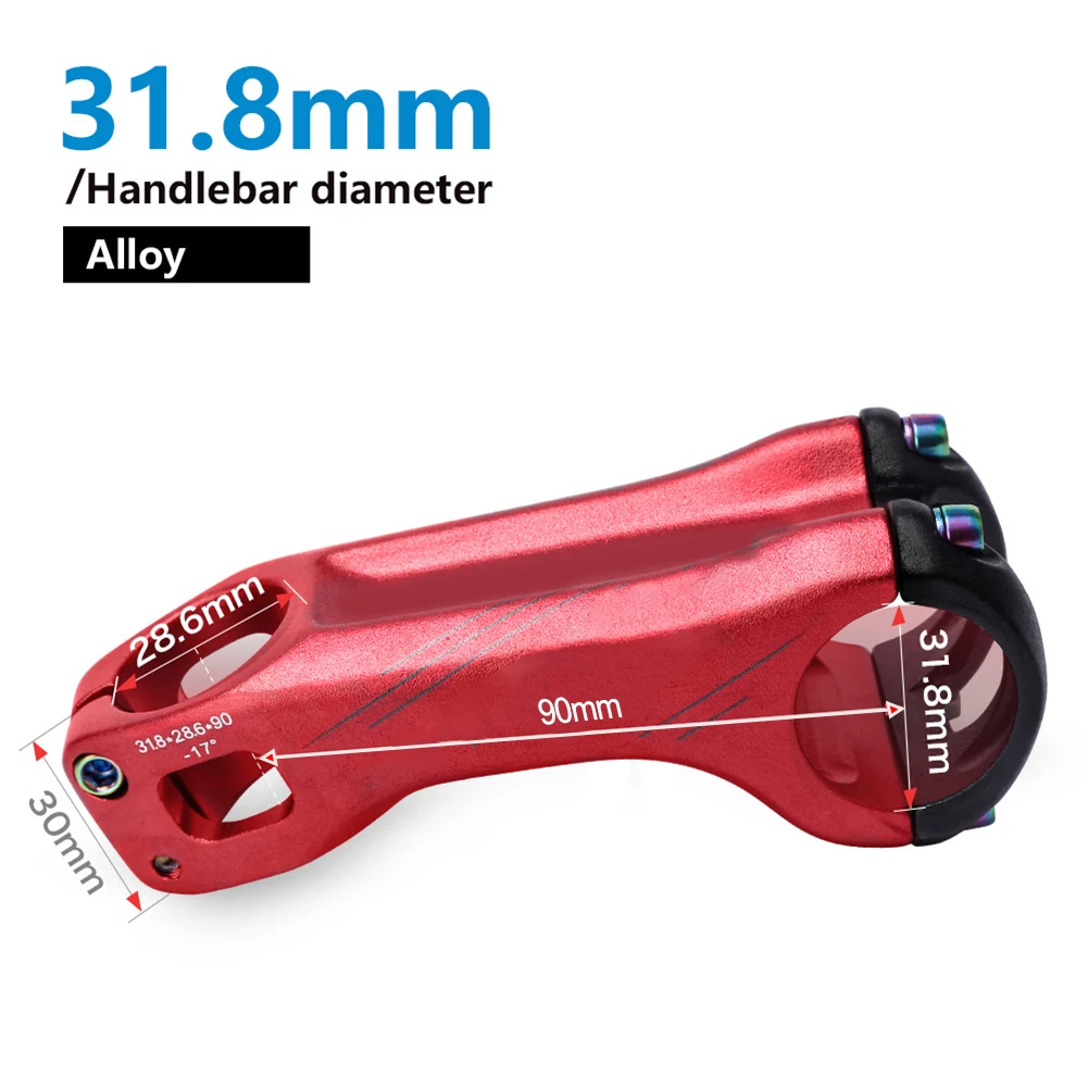 

Lightweight Stem Bicycle Handlebar Outdoor Cycling 3D Forged Alloy Construction Compatibility With Most Handlebars
