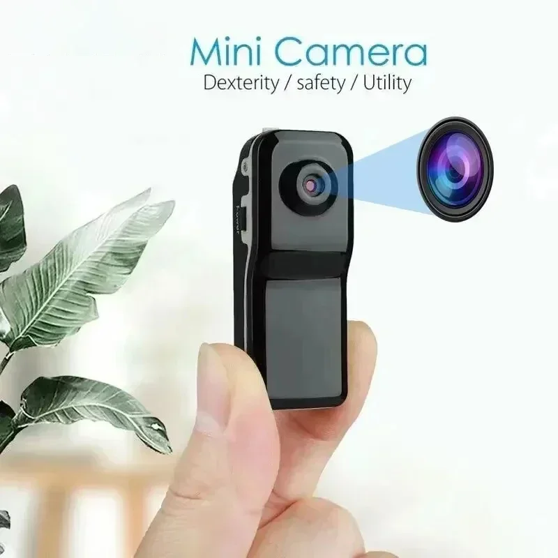HD Mini DV Camera Body Camcorder Mount Portable Video Record Nanny Security Cam Small Sports Car DVR Webcam For Home Office 2024