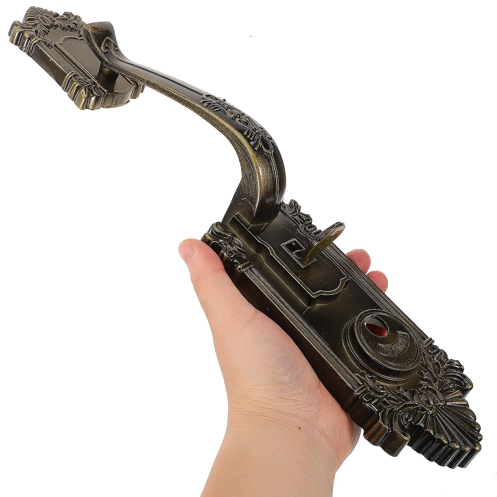 

1 set 1 Set Front Safety Locks Kit Hardware Pull Safety Front Pull Door Metal Door Lock Lock Handle Kit Handle