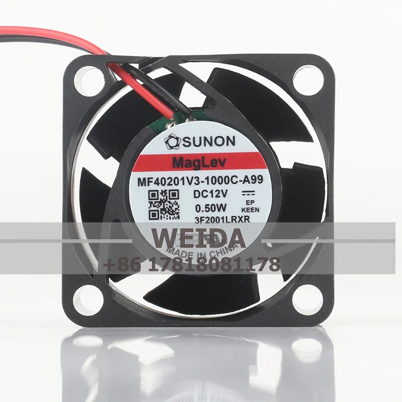 

MF40201V3-1000C-A99 12V 0,5 W Новый SUNON4020 большой объем воздуха Охлаждающий вентилятор 40*40*20 мм