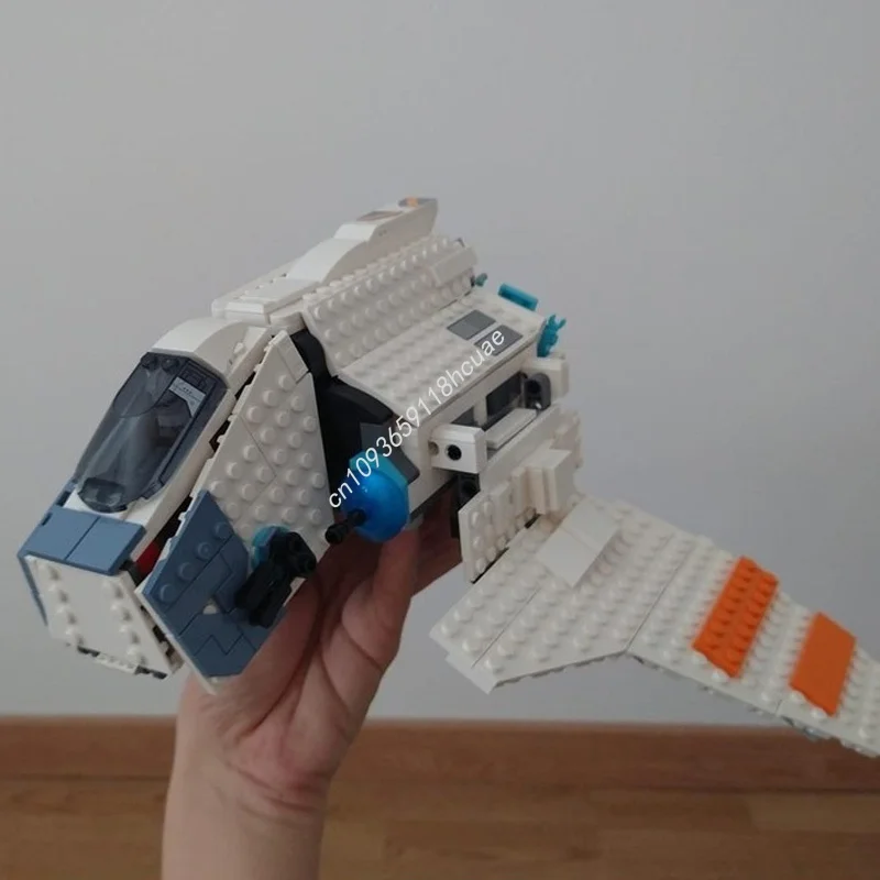 549 Uds. MOC Republic Shuttle modelo de construcción alternativa bloques de construcción regalo de Navidad montar ladrillo creativo juguetes para niños cumpleaños