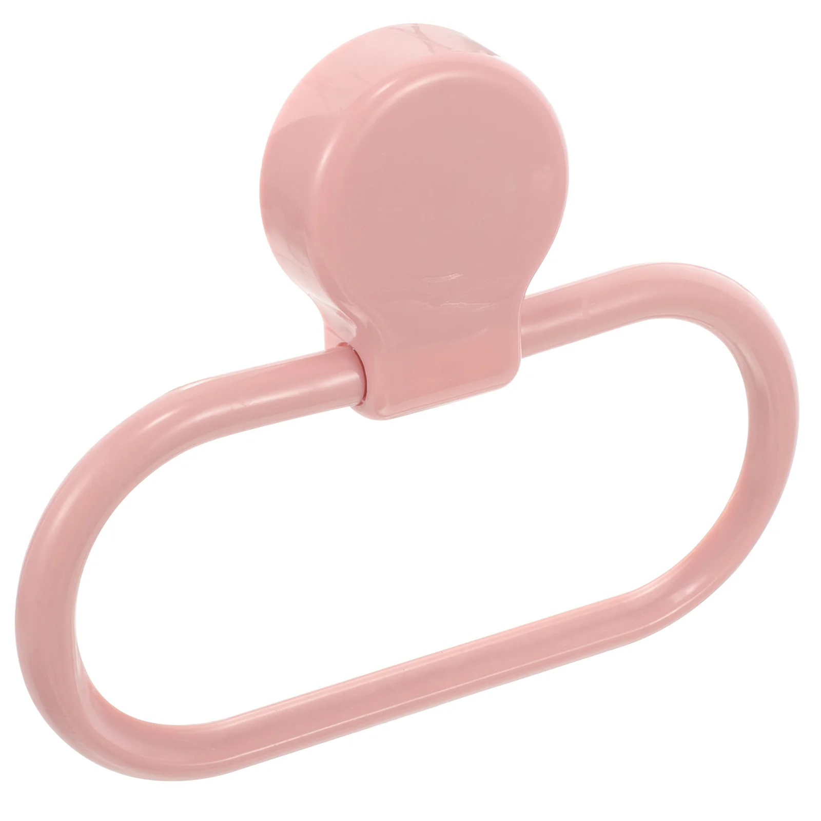 Towel Ring Holder Bath Kitchen Round Wash Rag Pink for Bathroom Stick on Unique