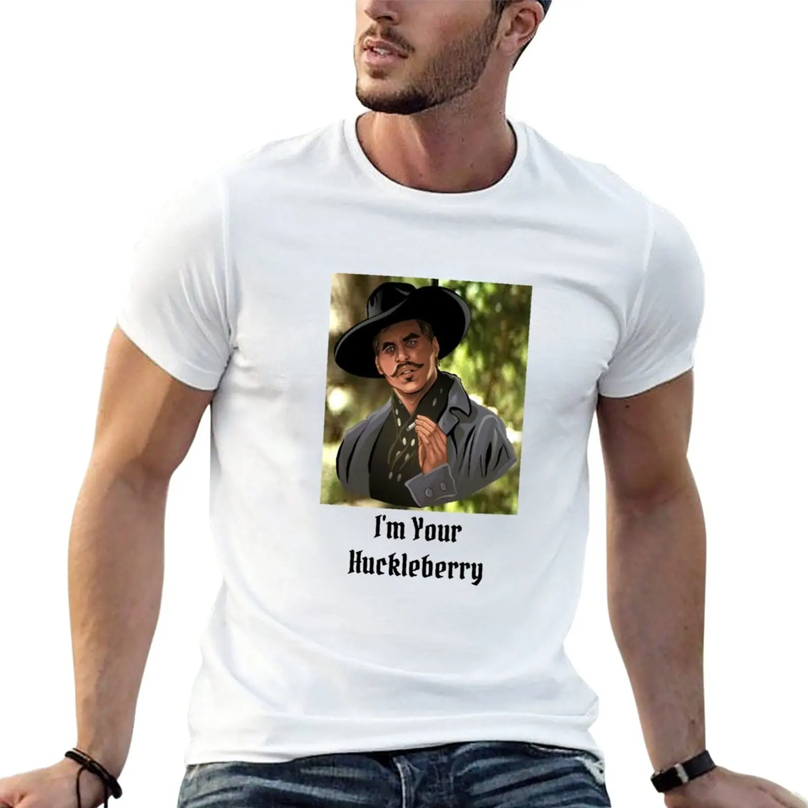 Tombstone Movie Doc Holiday I’m Your Huckleberry Val Kilmer T-Shirt sweat shirts tees cute tops for a boy mens t shirts pack