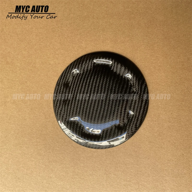 Real Carbon Fiber Fuel Cap Cover For Honda Civic FN FK FN2 TYPE R 2006 2007 2008 2009 2010 2011 2012 Carbon Fiber Fuel Cap Cover