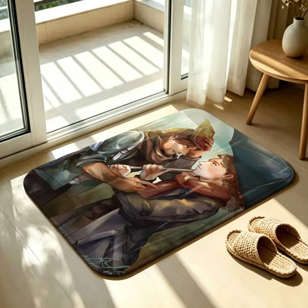Alexander Hamilton John Laurens Lams Bedroom Decor Carpet  for Living Room Thick Plush Study Floor Mat Home Fluffy Soft Rug