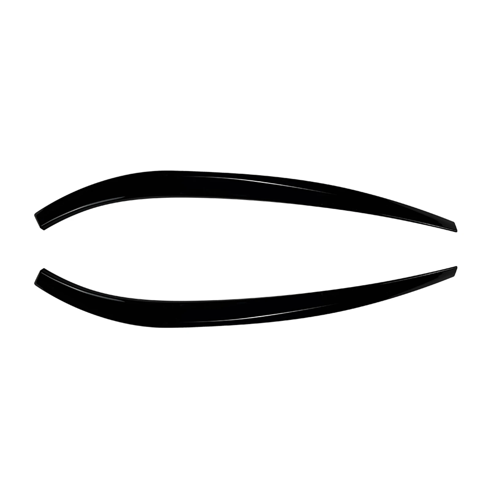 Front Headlight Eyebrow Trim Lamp Eyelid Cover Strip Decor For BMW 2 Series Coupe G42 2022 2023 2024 2025