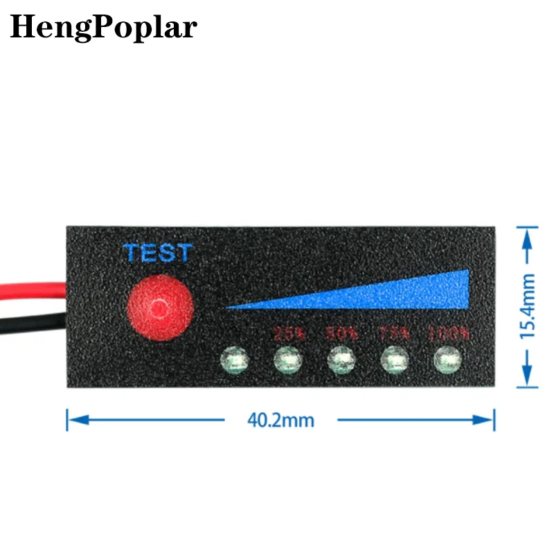 3.7V 2S 3S 4S 18650 Li-ion Lipo Lithium 12V Lead Acid Battery Level Indicator Tester LCD Display Meter Module Capacity Voltage