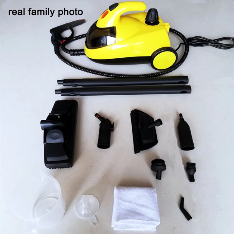 منظف البخار ذو درجة الحرارة العالية يزيل دخان الفورمالديهايد وبخار السيارة ورقائق البخار للتنظيف الداخلي وتطهير آلة الساونا