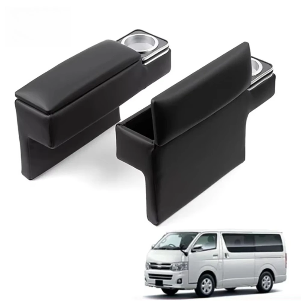 Caja De Reposabrazos Doble Compatible Con Toyota Hiace Serie 200 Con Portavasos, Caja De Reposabrazos Delantero Para Coches