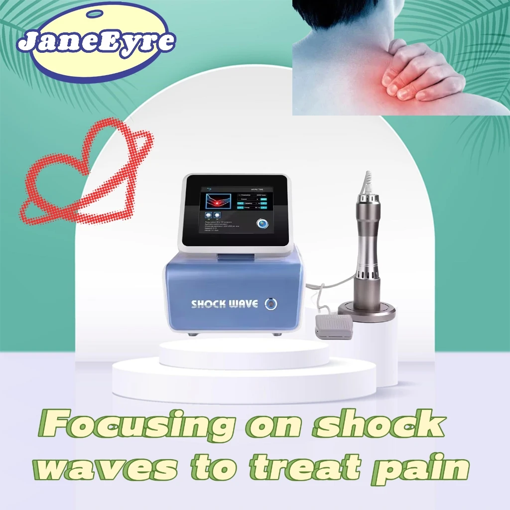 

Musculoskeletal Injury Treatment with Focused Shock Wave Pain Therapy Shockwave Machine for Rehabilitation and Musculoeskelet