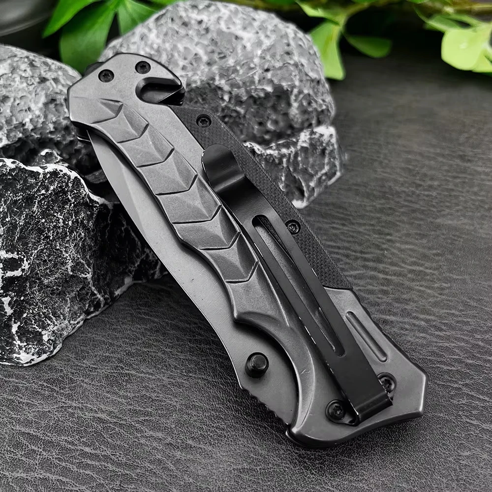 عالية الجودة التكتيكية التخييم في الهواء الطلق EDC سكين للفرد الغابة الصيد القتالية سكين البرية بقاء الإنقاذ فائدة والعتاد