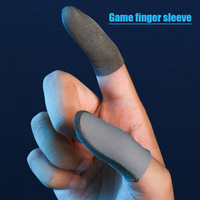 1pair Upgrade Gaming Finger Sleeve Non-slip Breathable Sweat-Proof Finger Cover Touch Screen Thumb Cover For PUBG Mobile Game