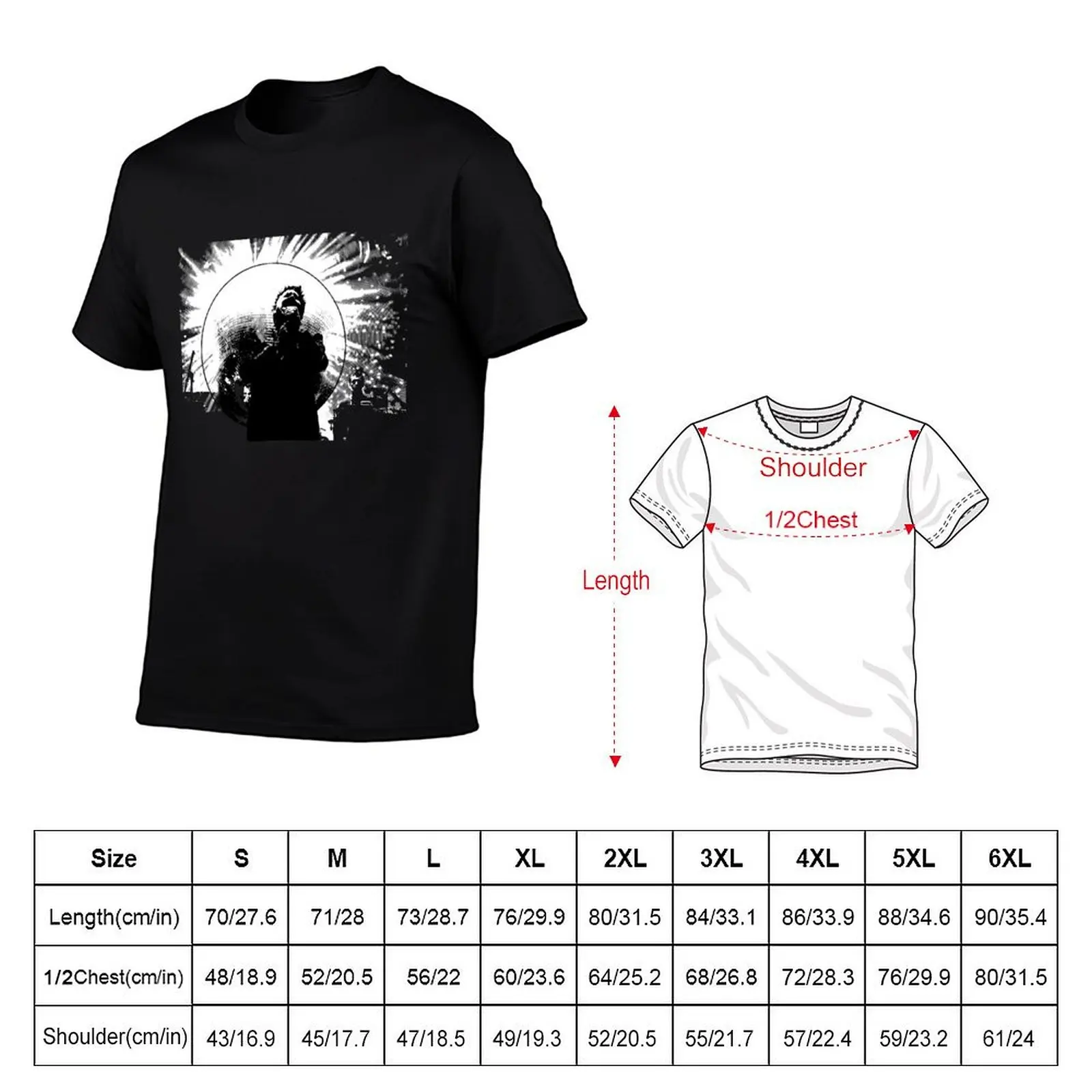 LCD Soundsystem James Murphy Minimalistic Concert Design T-Shirt Work Wear Short Sleeve T-Shirt