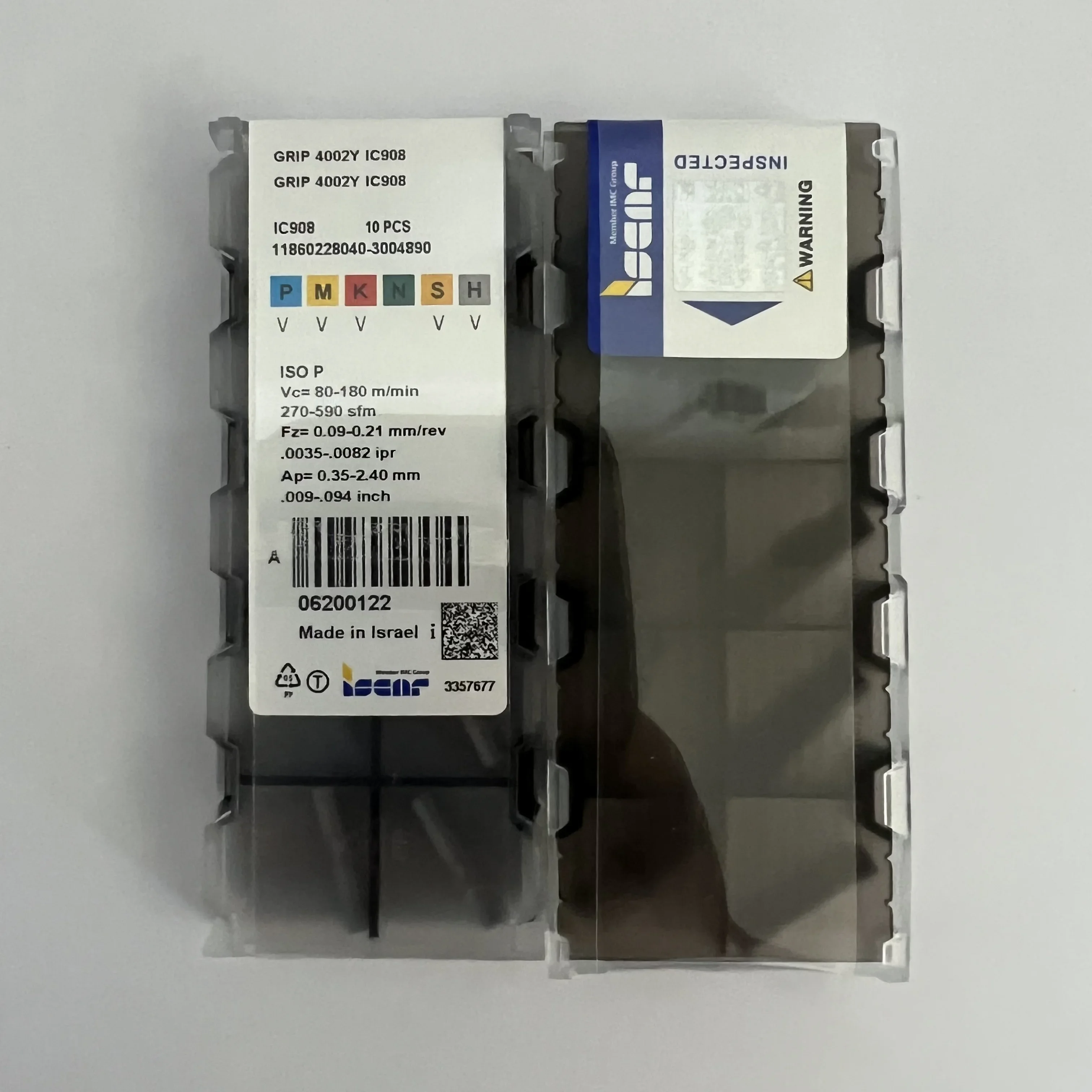 GRIP4002Y IC908 CNC Blade