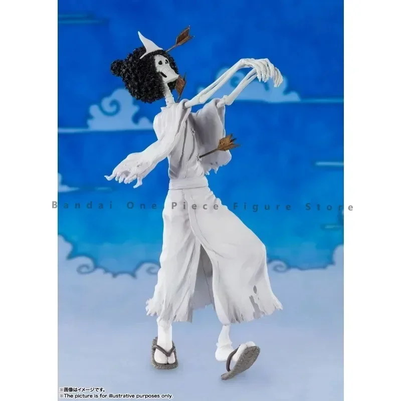 In Stock Original Bandai FZ One Piece BROOK Action Figure Animation Toy Gift Model Collector Anime Hobby Genuine