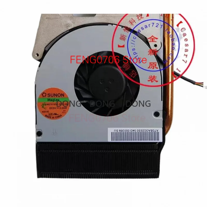 FE Novo e original para Acer Aspire 4740 4740G ventilador de refrigeração MG70130V1-Q010-G99 AT0BA002SS0