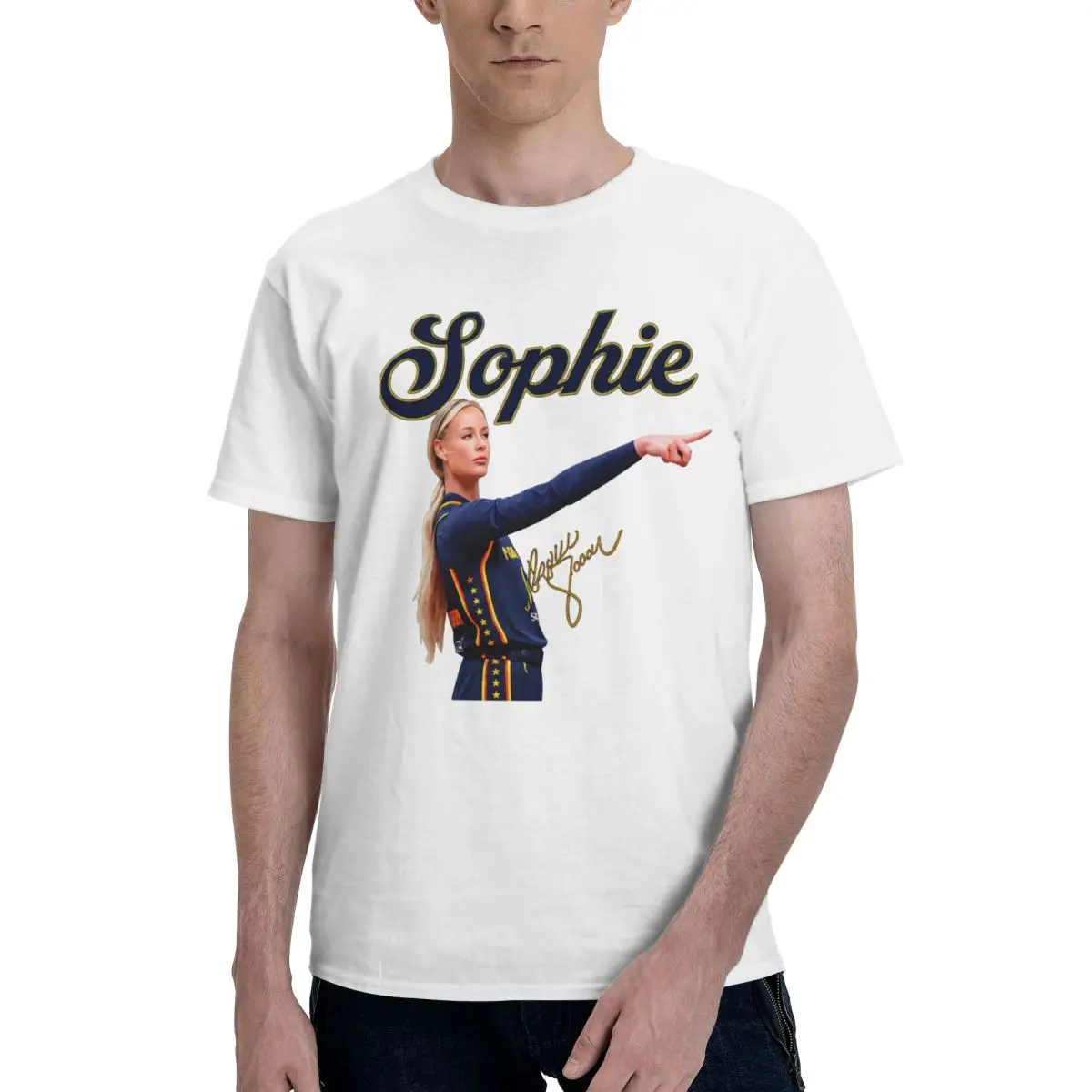 Sophie Pointing Number 8 T Shirts Graphic Y2K Anime Short Sleeve Men Women T Shirt Clothes