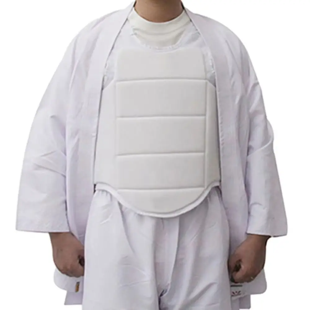 Chaleco Protector Ajustable de Taekwondo, Protector Corporal, Uniforme de Entrenamiento, Protector de Pecho para Taekwondo, para Artes Marciales y Golpes Fuertes