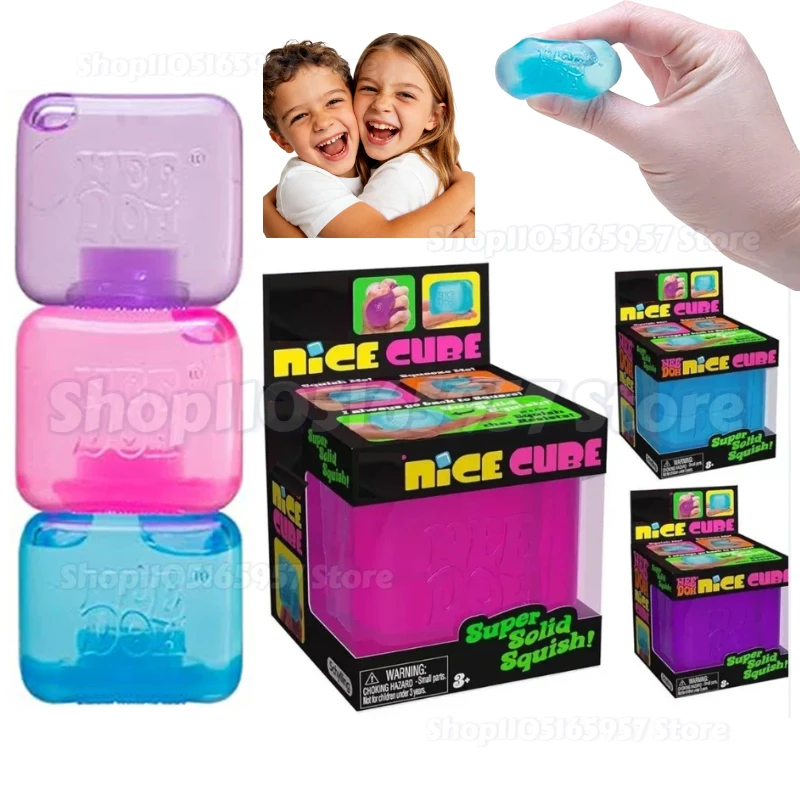 

In Stock Nee-Doh Nice Cube Sensory Fidget Tool Stress Relief Toy Anxiety Focus Desk Sensory Cube for Adults Kids