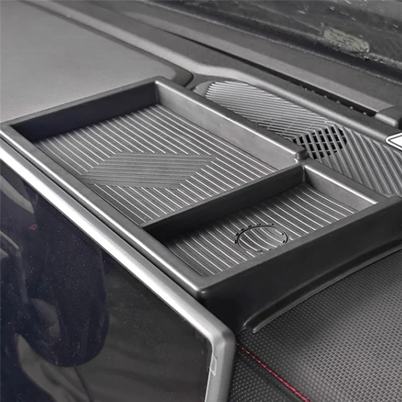 

For Chery Jetour Traveller T2 Screen Rear Storage Box Dashboard Storage Box Organizer Tray Interior Accessories