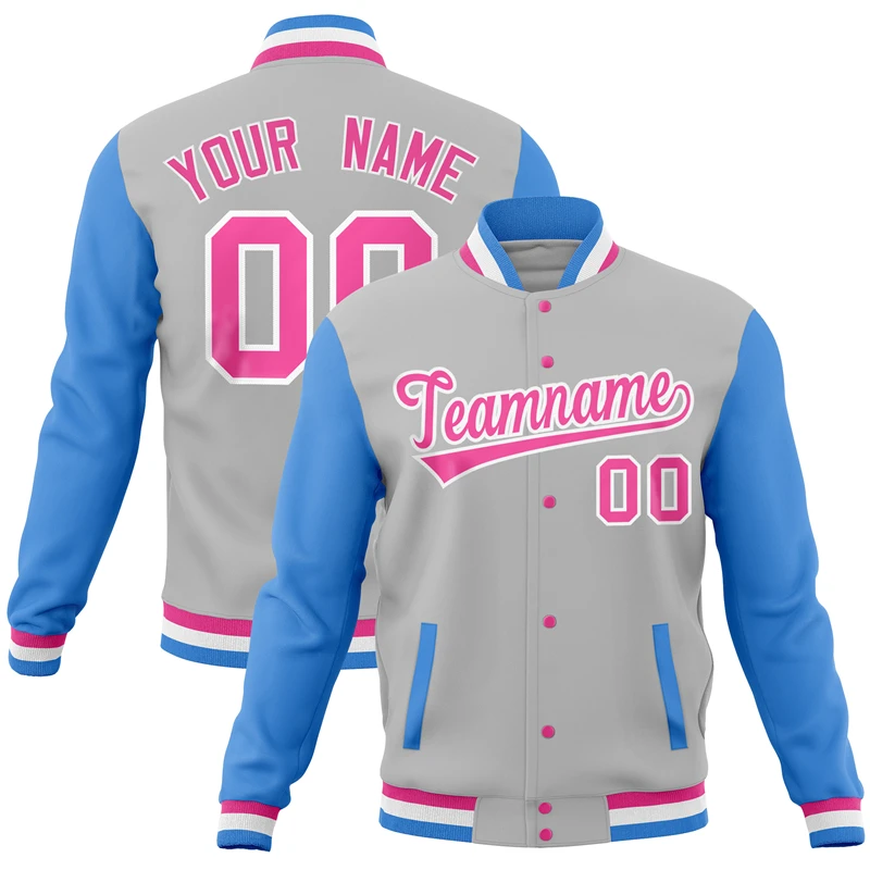 

Custom Jackets Hot Sale Slim Fit Varsity Baseball Windbreaker Coats Custom High Quality Cotton Plus Size Jackets for Men