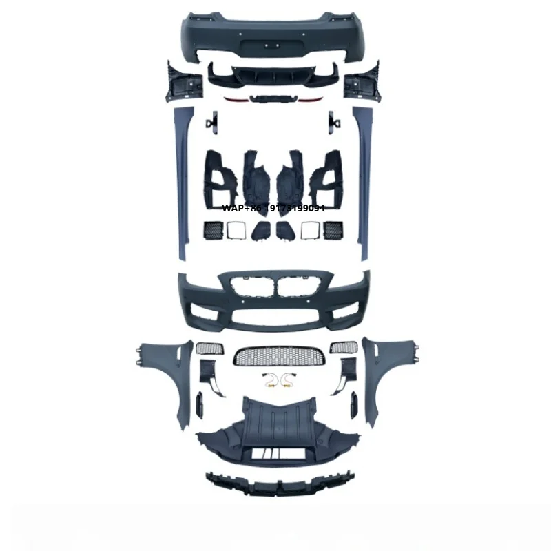 

Suitable for 6 Series Modification and Upgrade M6 Front Bumper Grille Fender Large Surround Body Surround Body Kit